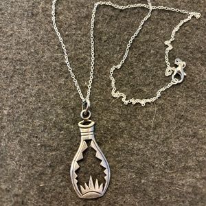 Navajo vintage Glen Sandoval Vase Pendant w/chain